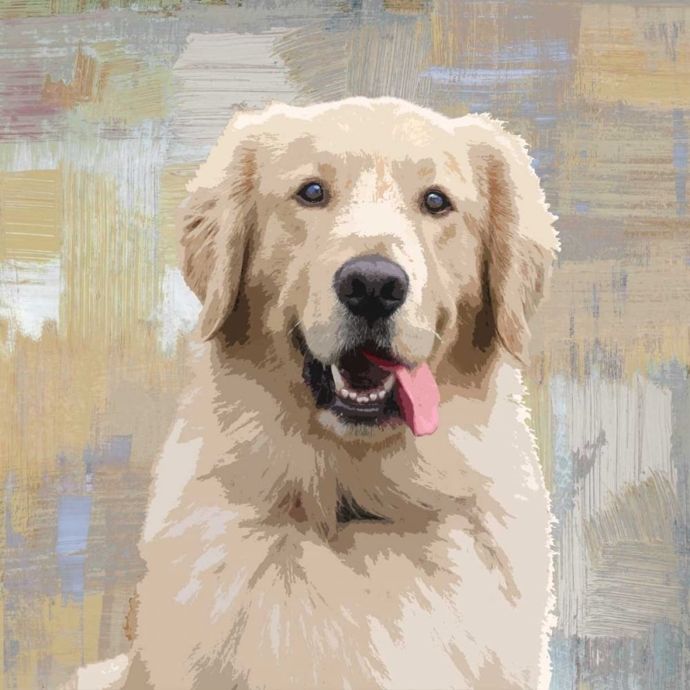 Golden Retriever Poster Print by Keri Rodgers-VARPDXKG114636 Image 1