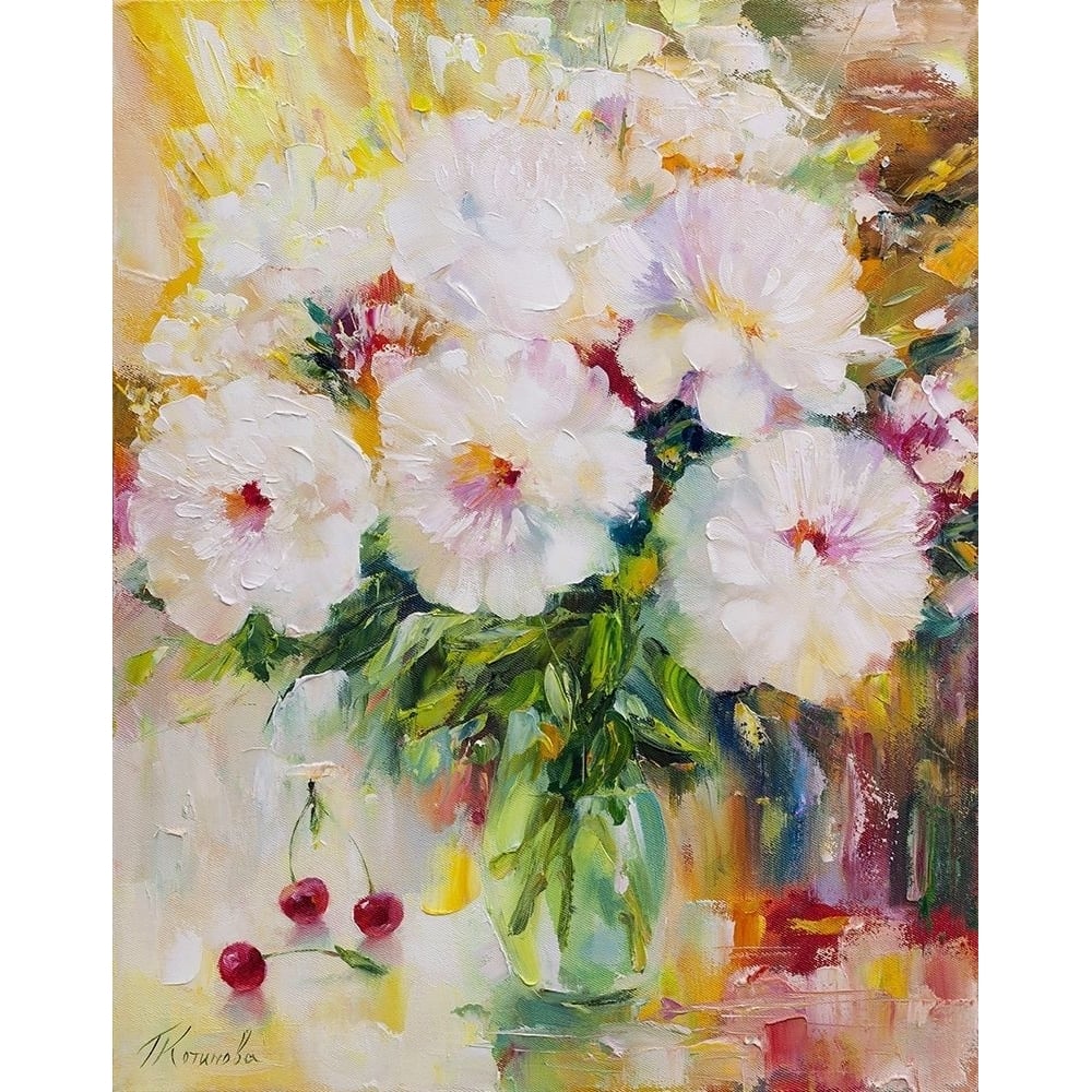 Peonies Poster Print by Galina Kotinova-VARPDXKG17 Image 1