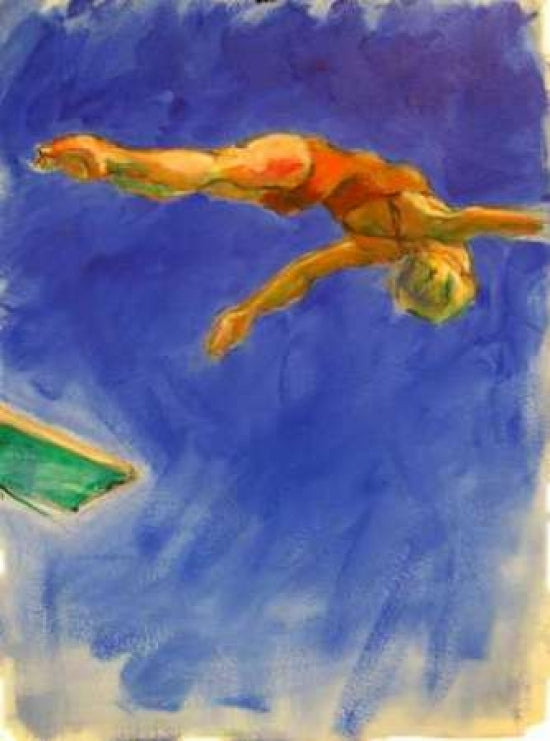 Diver Poster Print by Kate Hoffman-VARPDXKHA1020 Image 1