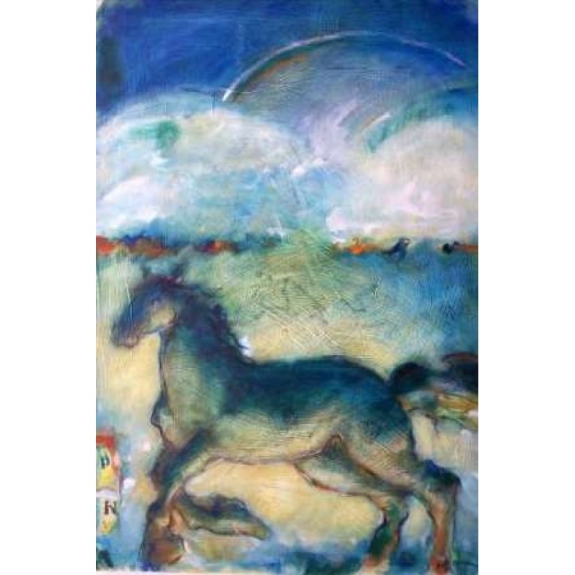 Horse in the Clouds Poster Print by Kate Hoffman-VARPDXKHA1046 Image 2