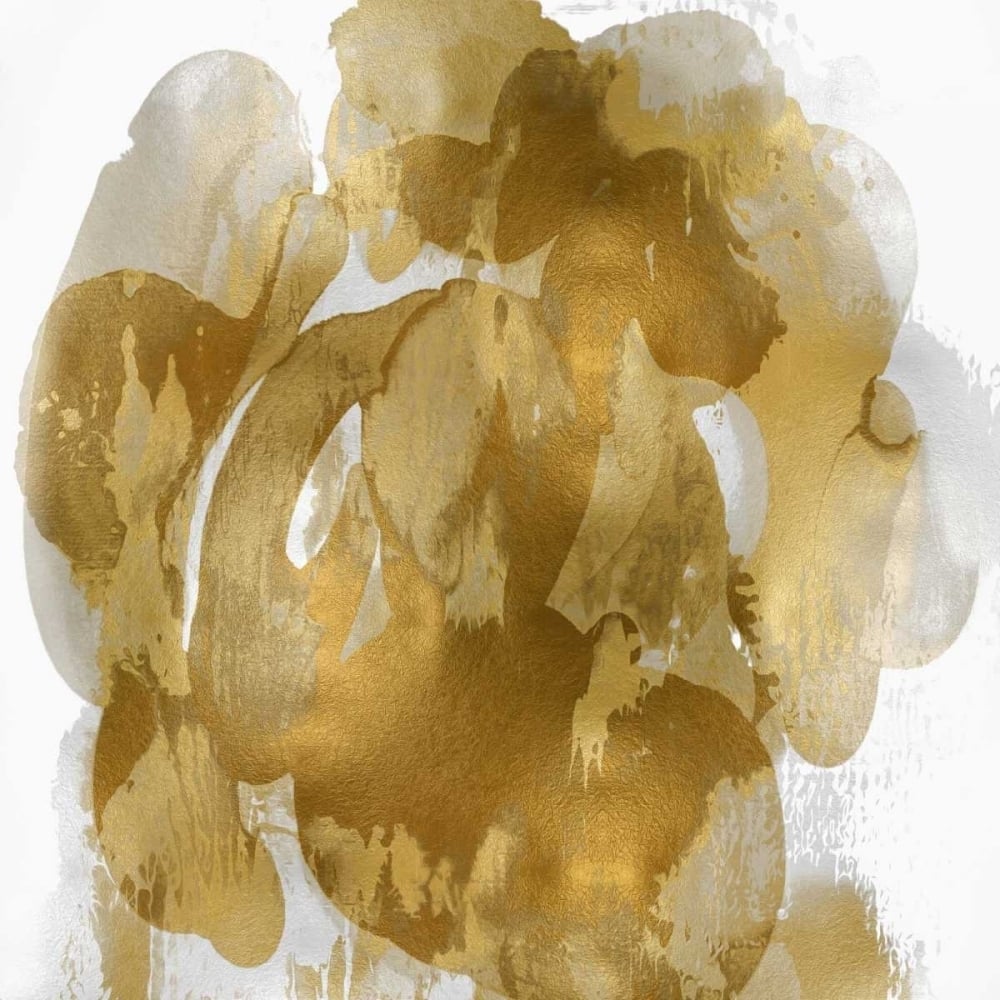 Gold Flow I Poster Print by Kristina Jett-VARPDXKJ114243 Image 1