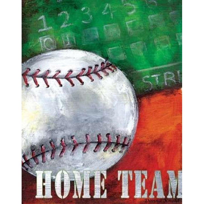 Baseball Poster Print by Donna Knold-VARPDXKLD041 Image 1