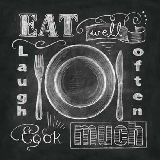 Kitchen Chalk I Poster Print by Donna Knold-VARPDXKLD063 Image 2