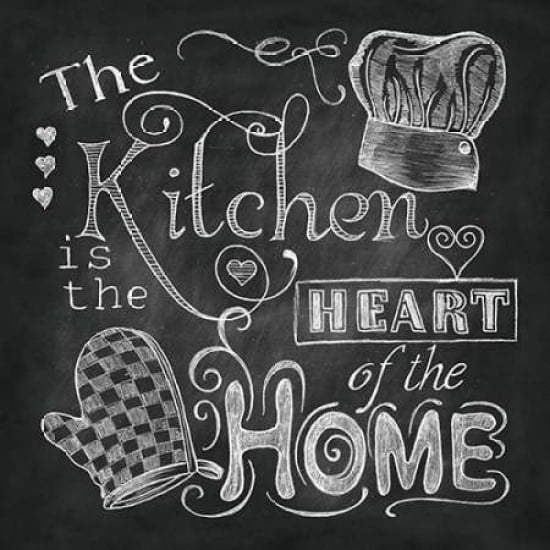 Kitchen Chalk III Poster Print by Donna Knold-VARPDXKLD065 Image 1