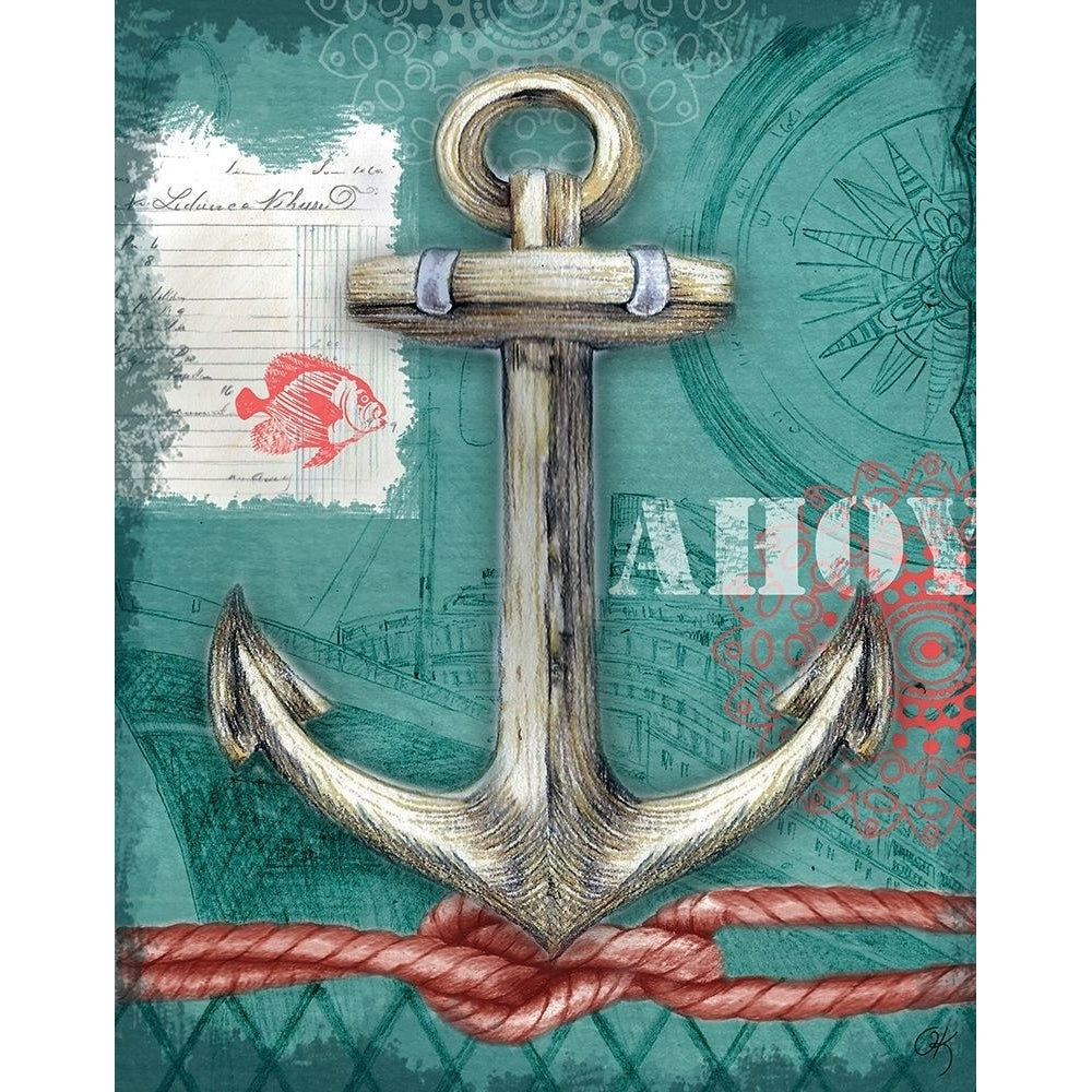 Nautical Anchor Poster Print by Onna K-VARPDXKLD073 Image 1