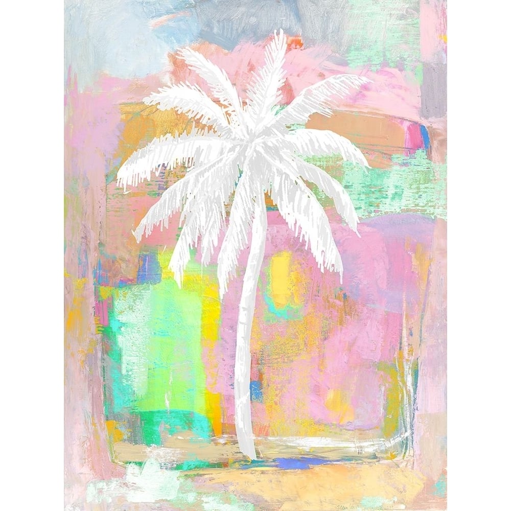 Abstract Pastel Palm Poster Print - Madeline Blake-VARPDXKN118168 Image 1