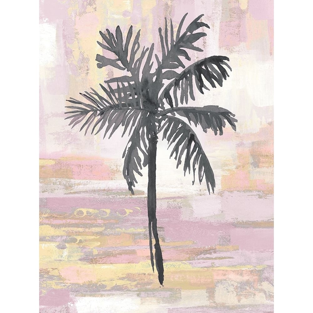 Abstract Palm Pink Blush Poster Print - Madeline Blake-VARPDXKN118172 Image 1