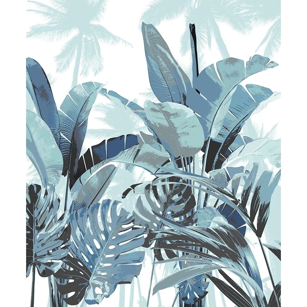 Palm Forest Blue II Poster Print - Madeline Blake-VARPDXKN118187 Image 1