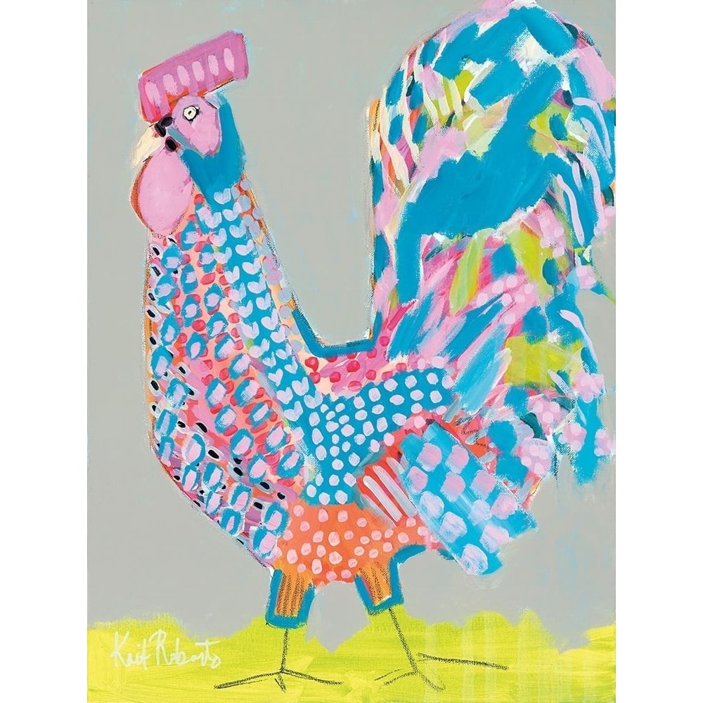 Ralph the Rooster Poster Print by Kait Roberts-VARPDXKR129 Image 1