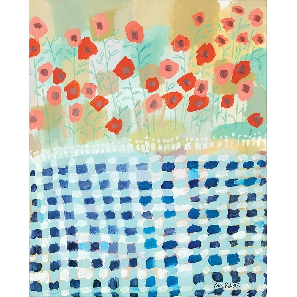 Poppies and Picnics Poster Print by Kait Roberts-VARPDXKR357 Image 1