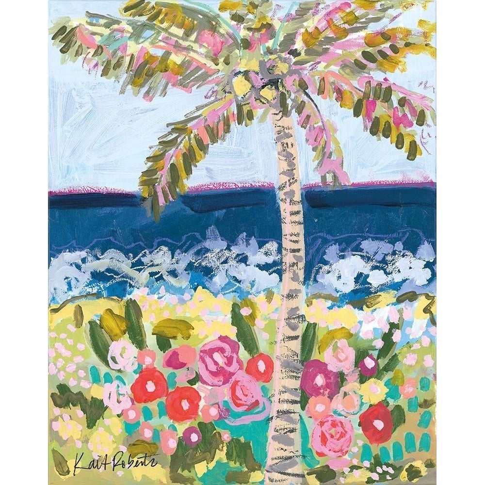 T is for Tropics Poster Print by Kait Roberts-VARPDXKR544 Image 1