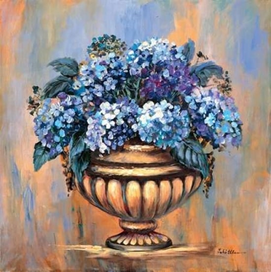 Blue hydrangea delight Poster Print by Katharina Schottler-VARPDXKS011 Image 1