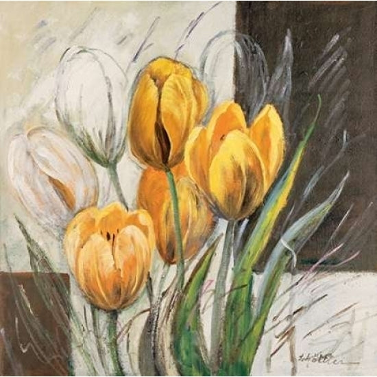 Yellow Tulips Poster Print by Katharina Schottler-VARPDXKS082 Image 2