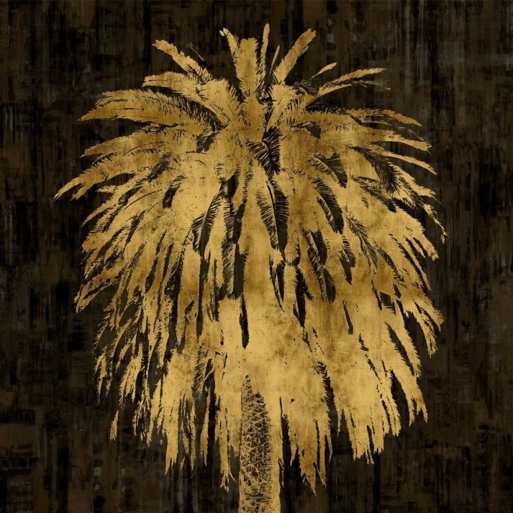 Palms In Gold I Poster Print by Kate Bennett-VARPDXKTB111776DG Image 1