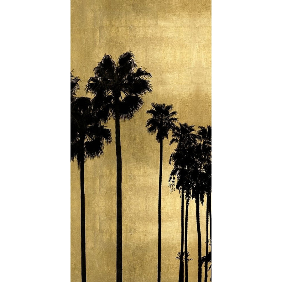 Palm Silhouette on Gold I Poster Print by Kate Bennett-VARPDXKTB115124 Image 1