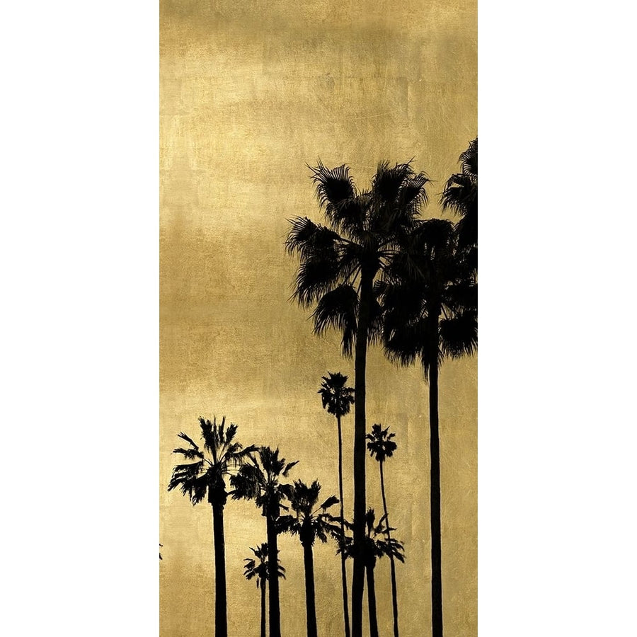 Palm Silhouette on Gold II Poster Print by Kate Bennett-VARPDXKTB115125 Image 1