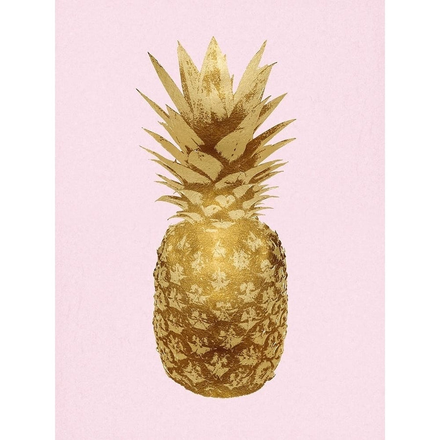 Pineapple Gold on Pink I Poster Print by Kate Bennett-VARPDXKTB116631 Image 1