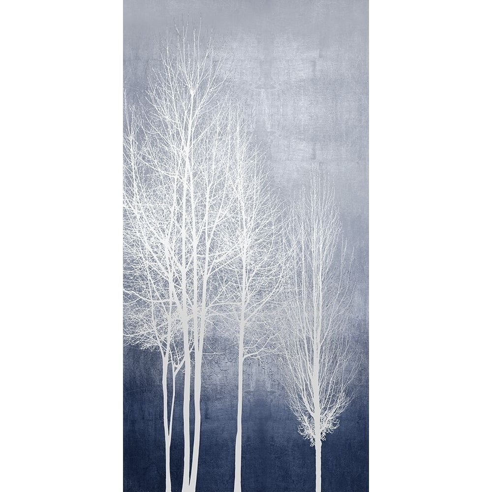 White Trees on Blue Panel I by Kate Bennett-VARPDXKTB117780 Image 1