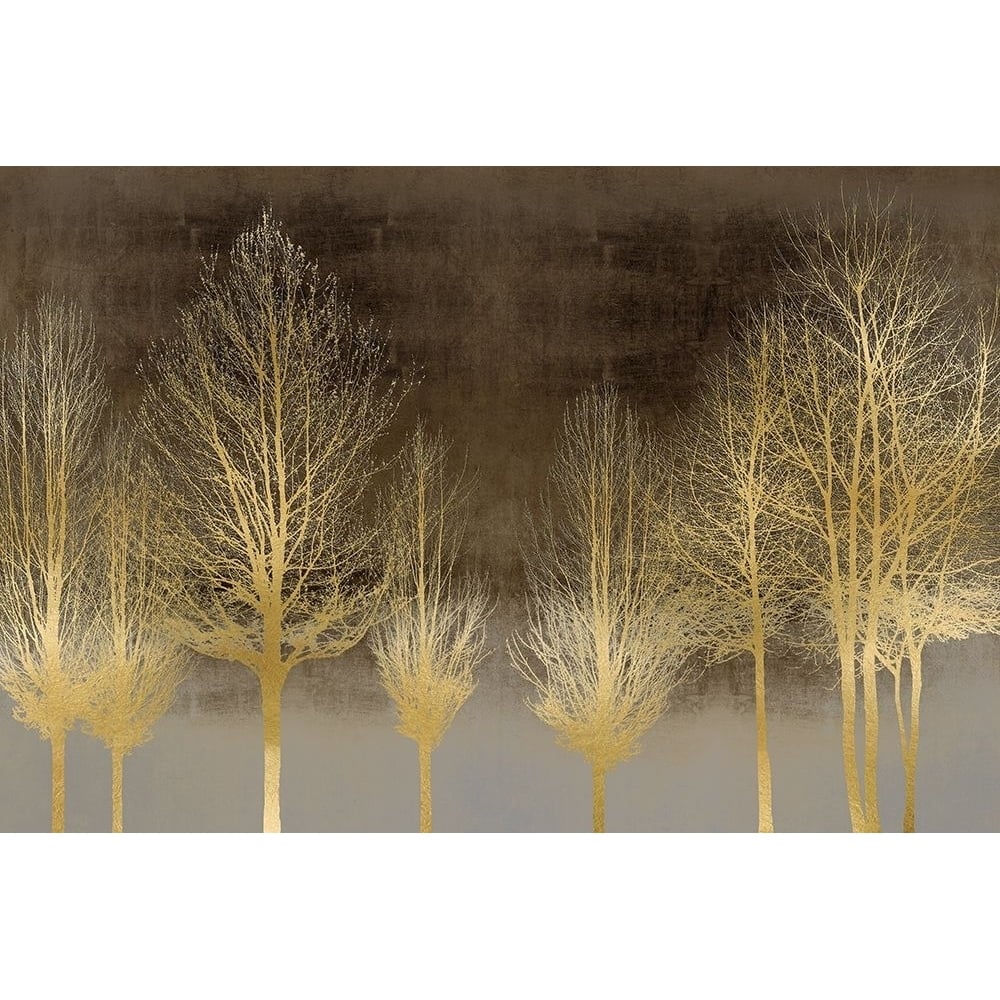 Gold Forest on Brown by Kate Bennett-VARPDXKTB117794 Image 1