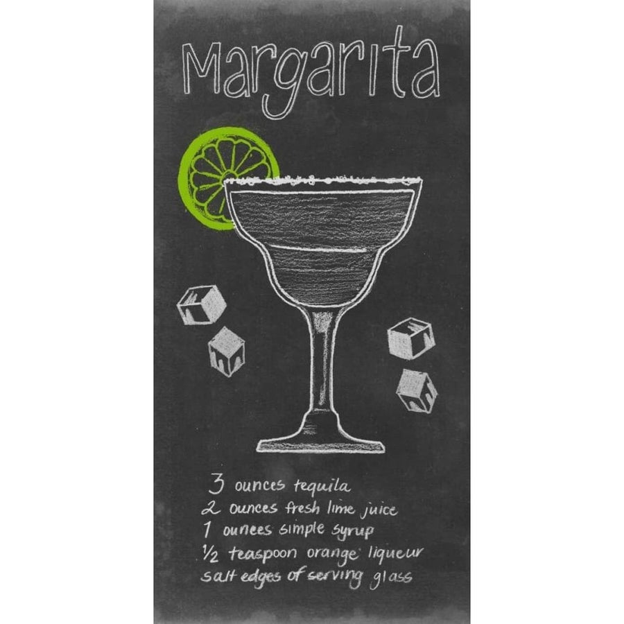 Chalkboard Cocktails Collection B Poster Print - Grace Popp-VARPDXL000147B Image 1