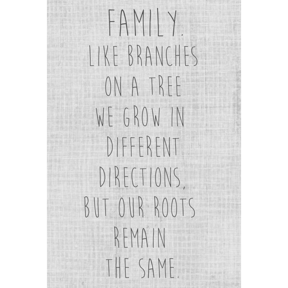 Simply Family Collection F Poster Print - Grace Popp-VARPDXL000096F Image 1