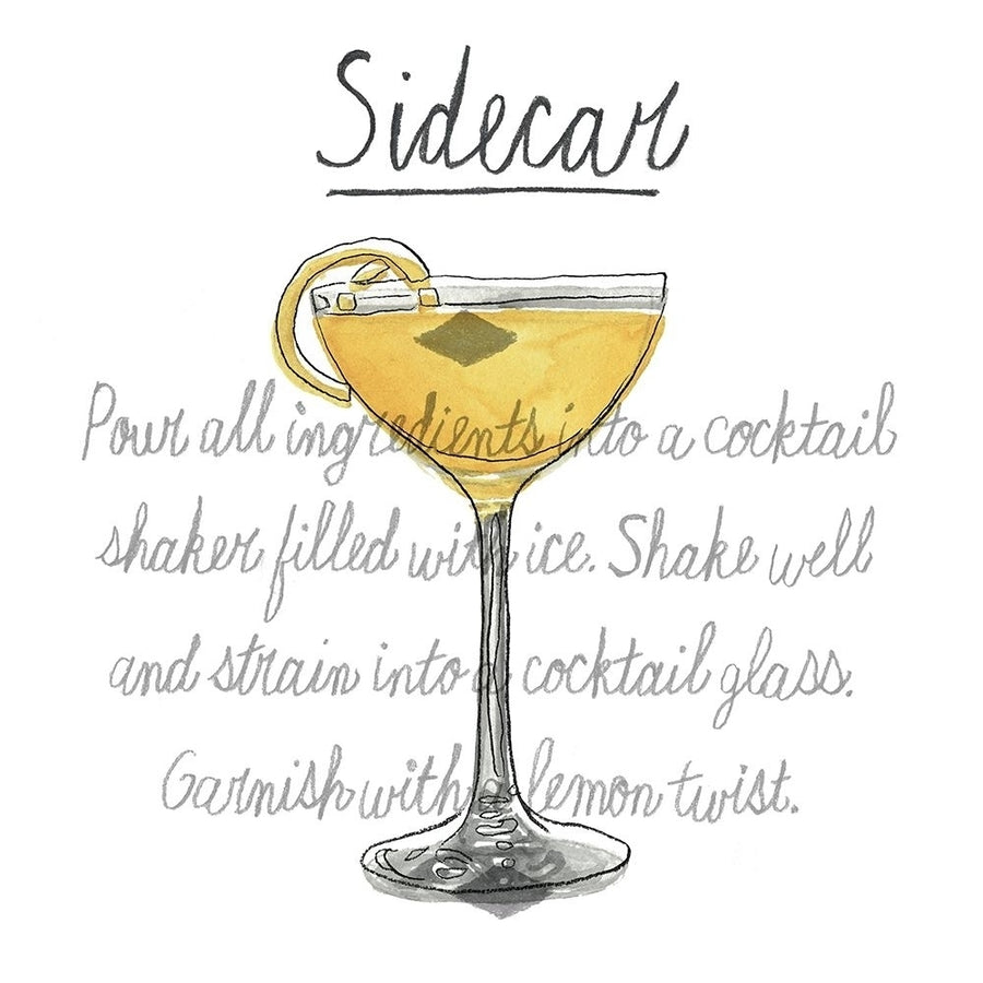 Classic Cocktails Collection D Poster Print - Naomi McCavitt-VARPDXL000239D Image 1