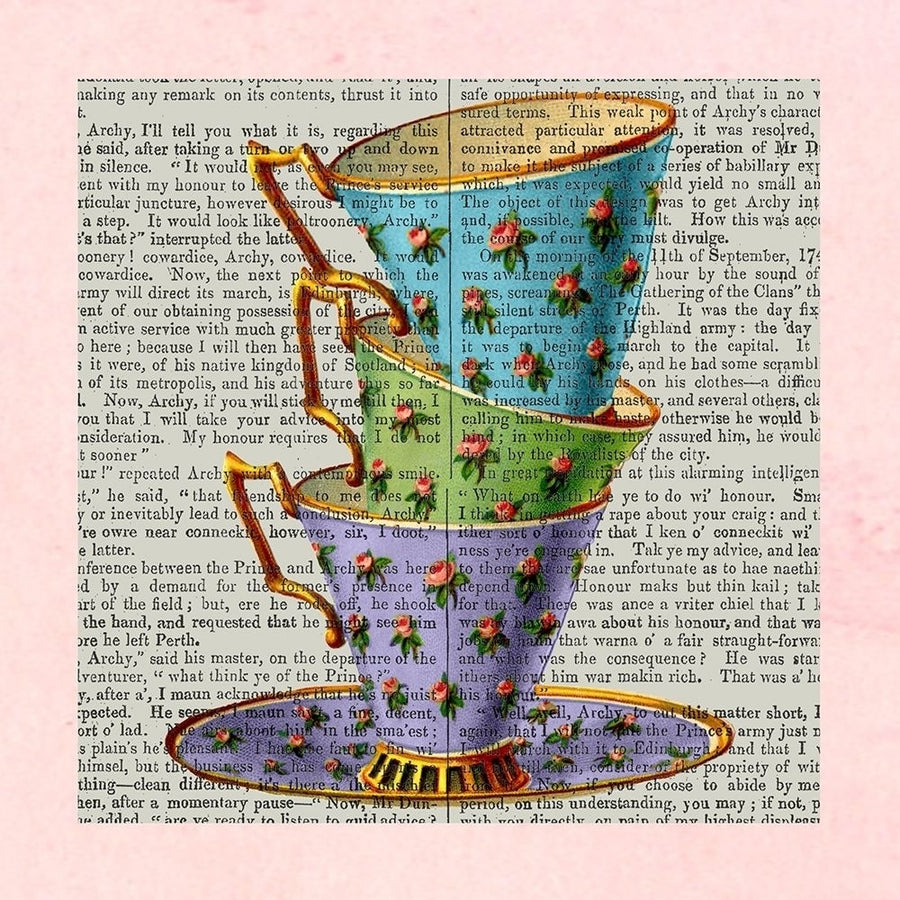 A Spot of Tea Collection D Poster Print - Funky Fab-VARPDXL000371D Image 1