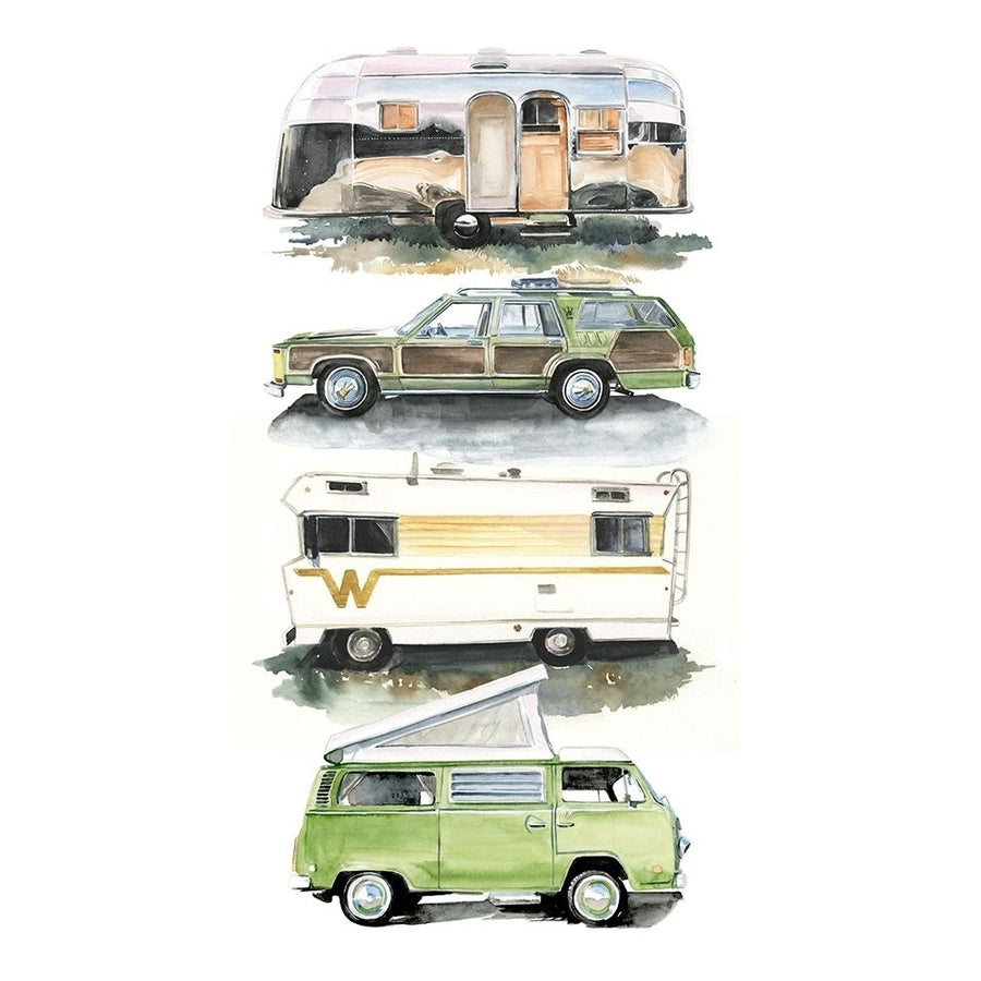 Summer Vacation Collection B Poster Print - Jennifer Paxton Parker-VARPDXL000574B Image 1