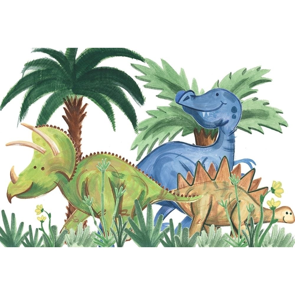 Dino Buddies Collection A Poster Print - Jamie Douglas-VARPDXL000790A Image 1