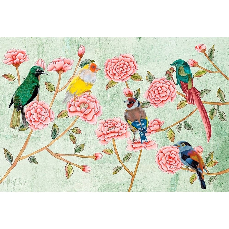 Minty Chinoiserie Collection A Poster Print - Melissa Wang-VARPDXL000794A Image 1