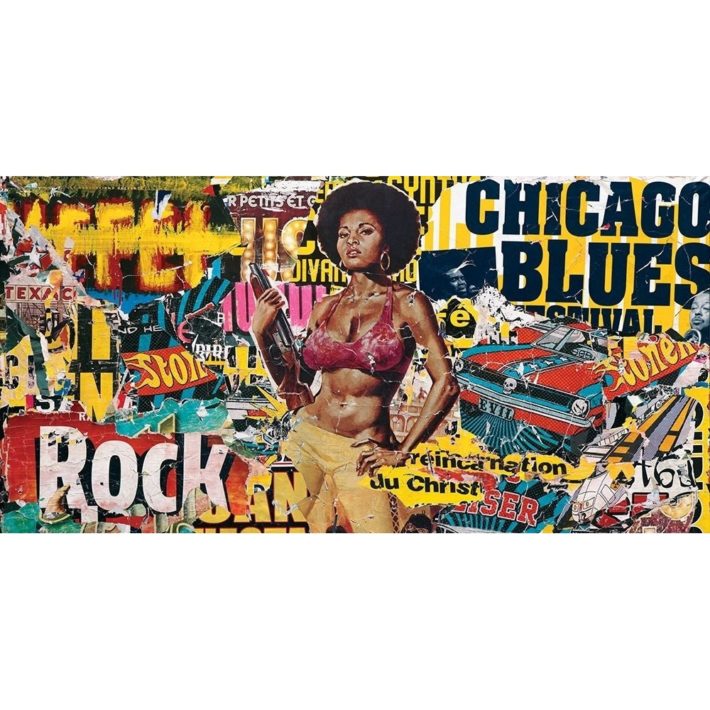 Chicago blues Poster Print by Laurent Durrey-VARPDXL119 Image 1