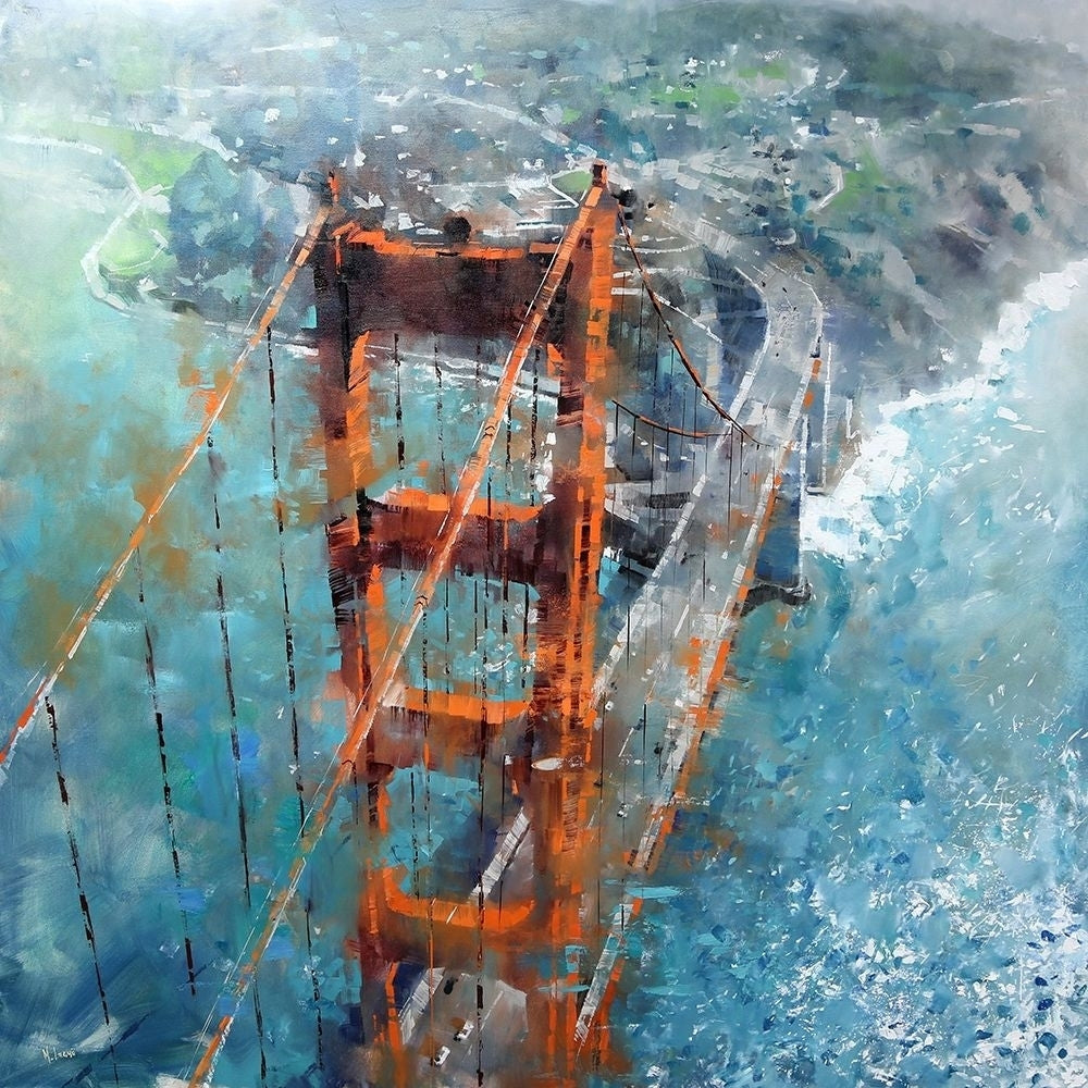 Over Golden Gate Poster Print by Mark Lague-VARPDXL939D Image 1