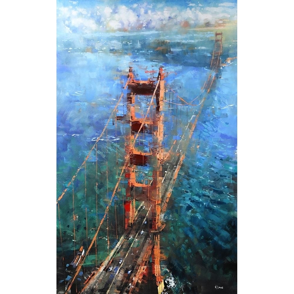 Golden Gate Sun Poster Print by Mark Lague-VARPDXL937D Image 1