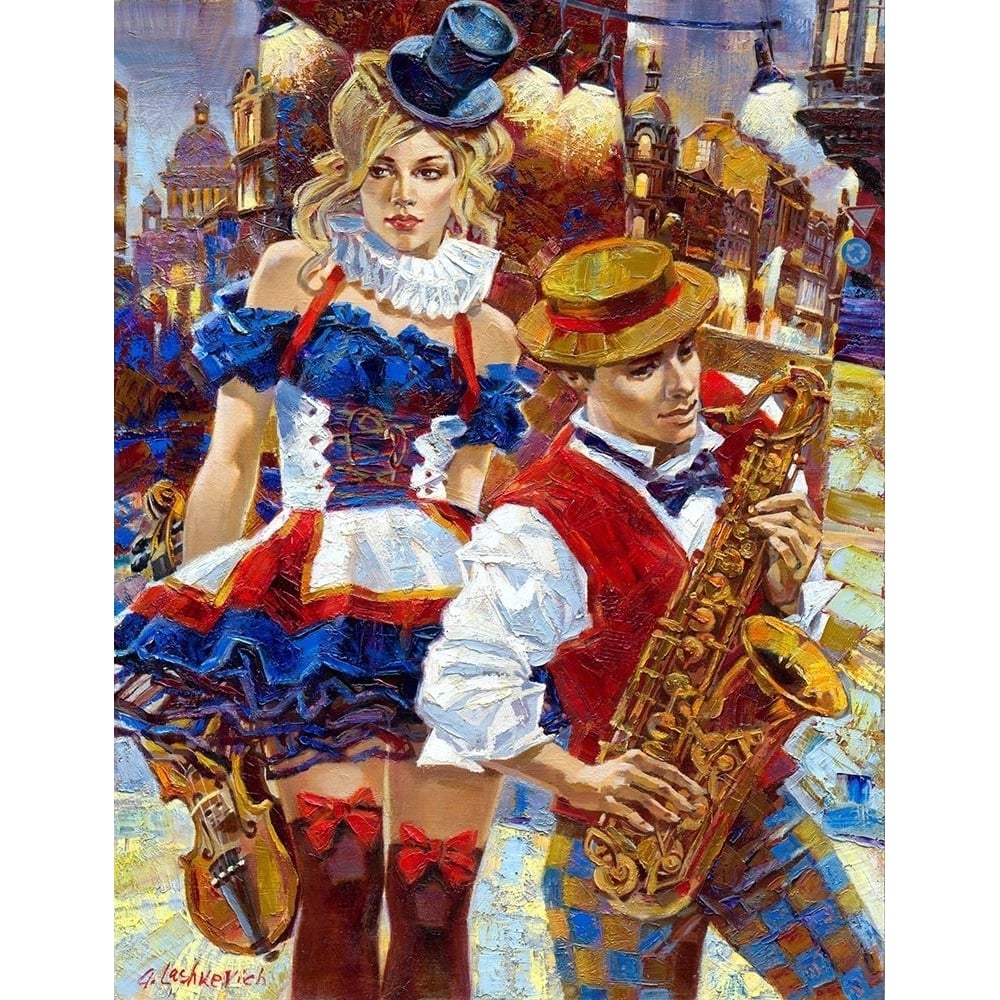 Cabaret Poster Print by Alexey Lashkevich-VARPDXLA2 Image 1