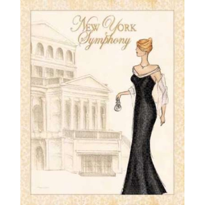 Symphony Poster Print by Andrea Laliberte-VARPDXLAL032 Image 1