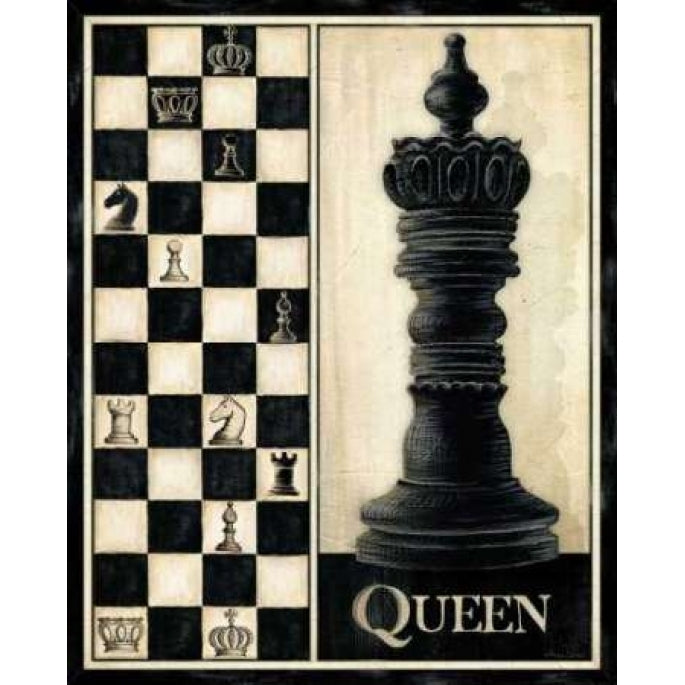 Classic Queen Poster Print by Andrea Laliberte-VARPDXLAL054 Image 1