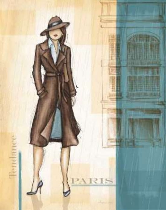 Rain Paris Poster Print by Andrea Laliberte-VARPDXLAL067 Image 1