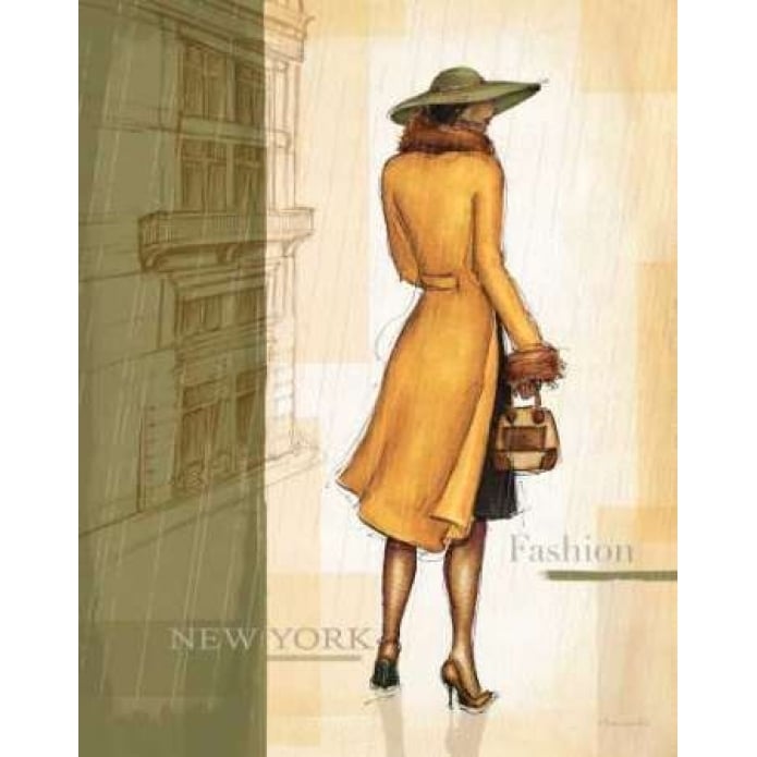 Golden Rain York Poster Print by Andrea Laliberte-VARPDXLAL085 Image 1