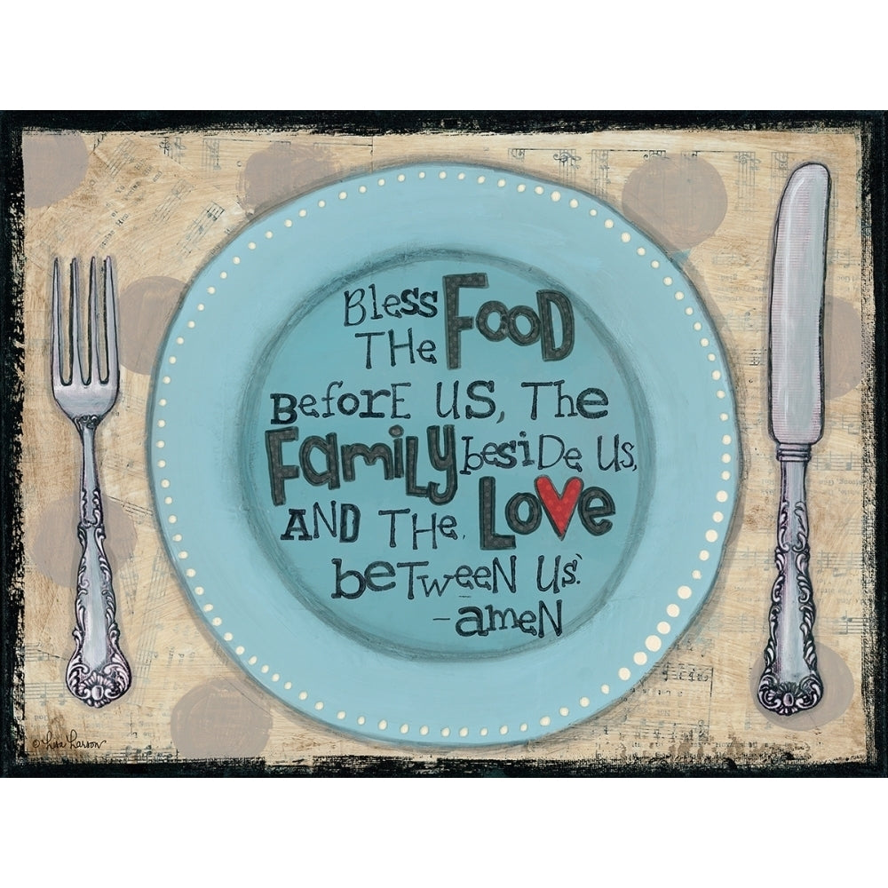 Bless the Food Poster Print by Lisa Larson-VARPDXLAR276 Image 1