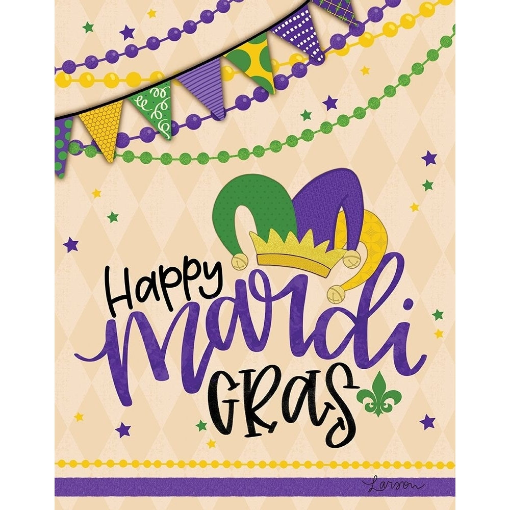 Happy Mardi Gras by Lisa Larson-VARPDXLAR460 Image 1