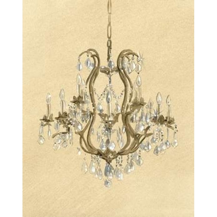 Elegant Chandelier II Poster Print by Laurencon-VARPDXLCN023 Image 2