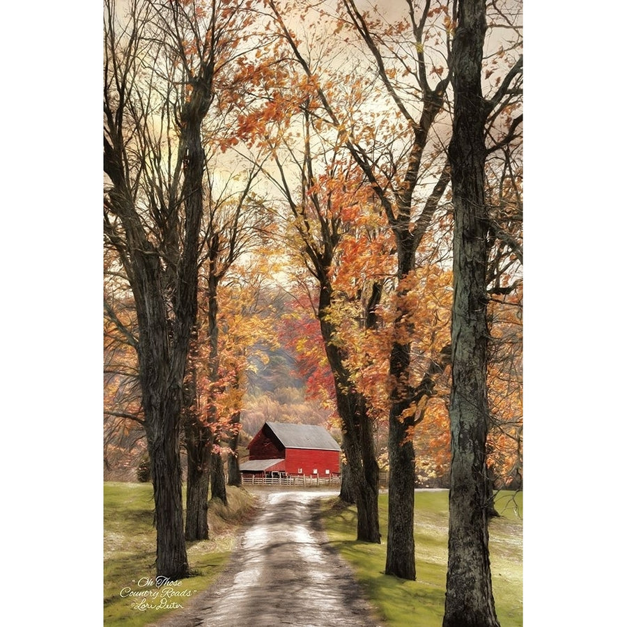 On Those Country Roads Poster Print by Lori Deiter-VARPDXLD1153 Image 1