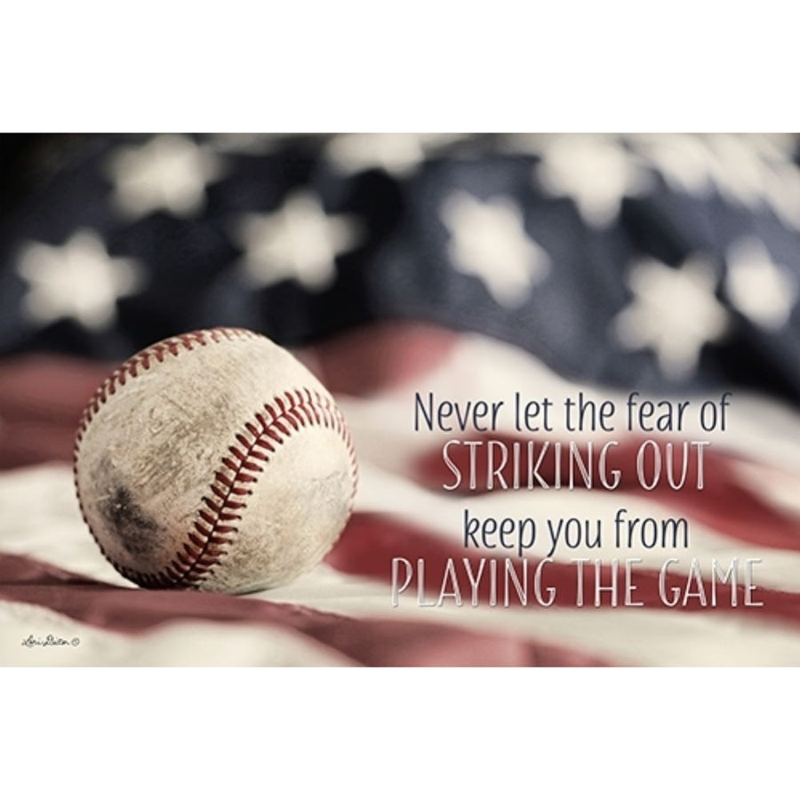 Baseball - Playing the Game Poster Print by Lori Deiter-VARPDXLD1293 Image 1