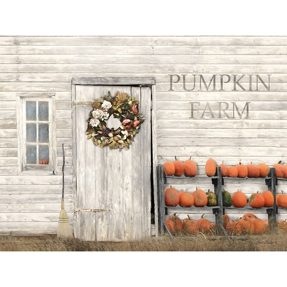 Pumpkin Farm Poster Print by Lori Deiter-VARPDXLD1486 Image 1