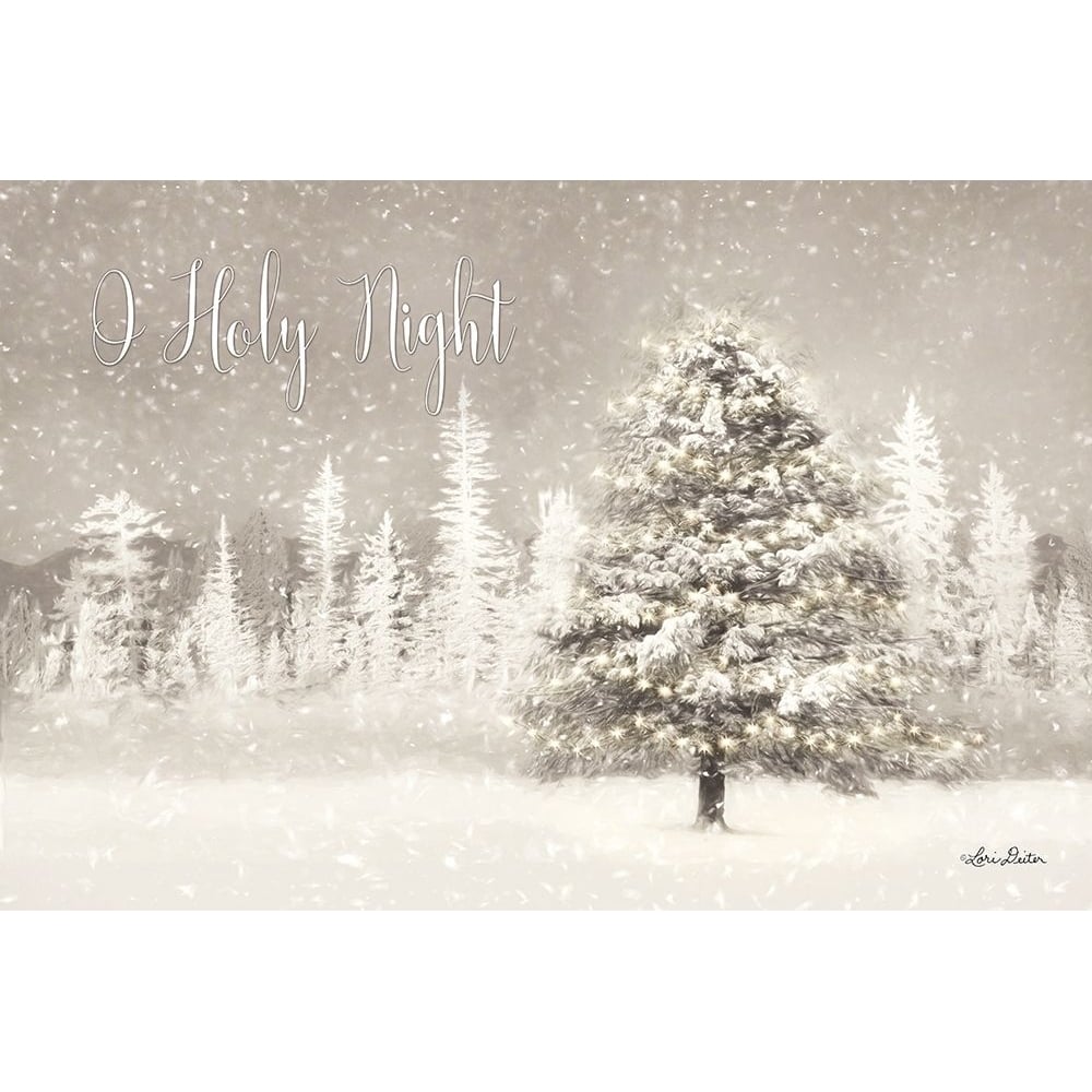 O Holy Night Poster Print by Lori Deiter-VARPDXLD1745 Image 1