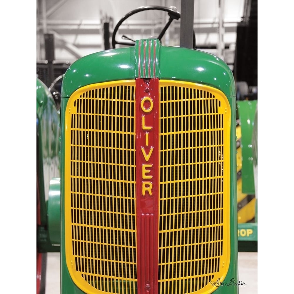 Oliver Tractor Poster Print by Lori Deiter-VARPDXLD1692 Image 1