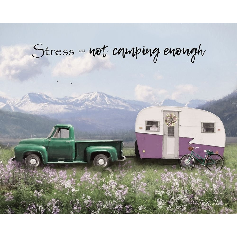 Camping Stress II Poster Print by Lori Deiter-VARPDXLD1768 Image 1