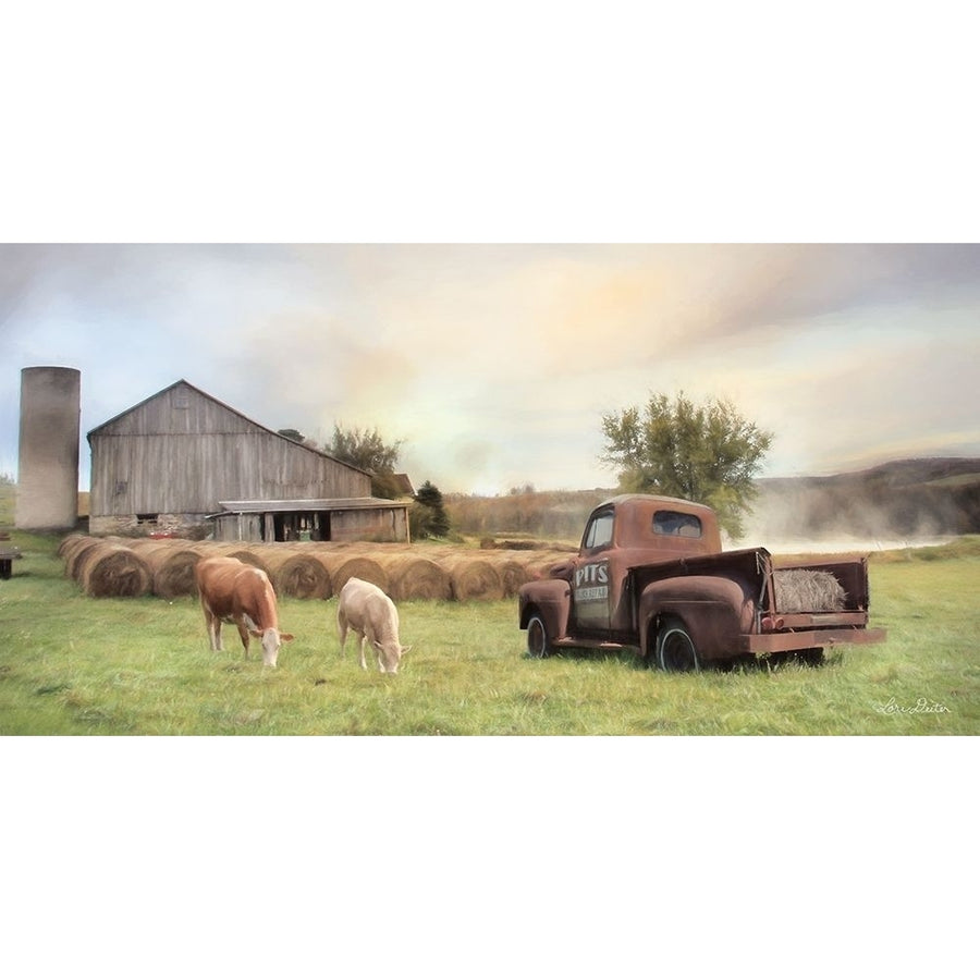 Tioga County Farmland Poster Print by Lori Deiter-VARPDXLD1817 Image 1