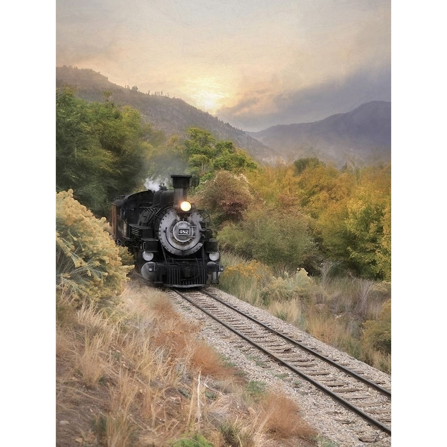 Durango Train at Sunset Poster Print by Lori Deiter-VARPDXLD2011 Image 1