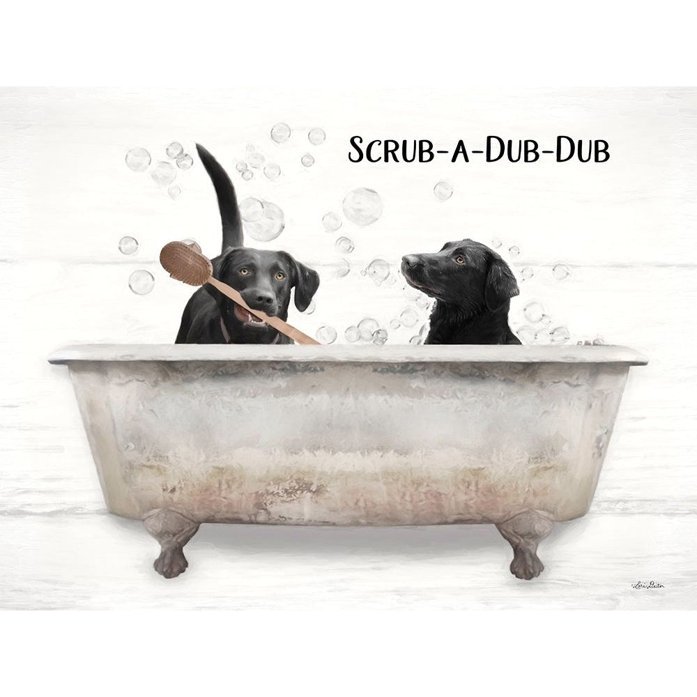 Scrub-a-Dub-Dub Poster Print by Lori Deiter-VARPDXLD2334 Image 1